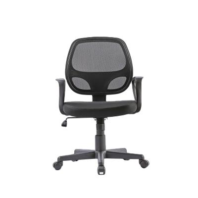 China Cheap Adjustable Swivel Contemporary Black Plastic Silla Oficina Oficina Computer (Height) Office Mesh Chair Comfortable Task Chair for sale