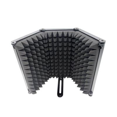 China Durable Foldable Portable Studio Acoustic Sound Shield With Absorbing Foam For Microphone for sale