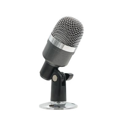 China New Unidirectional Dynamic Noise Reduction Handheld Microphone Design PC Wired Microphones For Home Studio Recording for sale