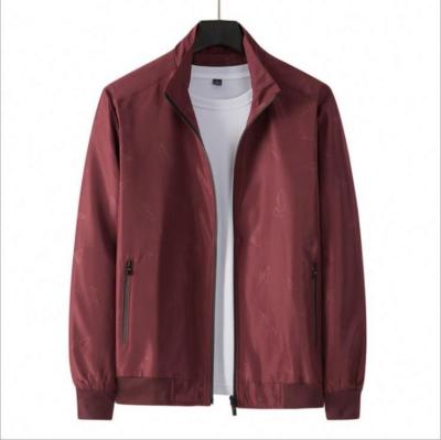 China 2021 new arrival COCOPY jackets QUICK DRY men's stand print collar coats plus size mens coats and jackets for sale