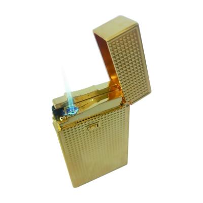 China The Double Calories High Grade Rehearsal Minimalist Inflatable Lighter Steel Healthy Clear Slide Grinding Wheeled Pure Copper Gift for sale