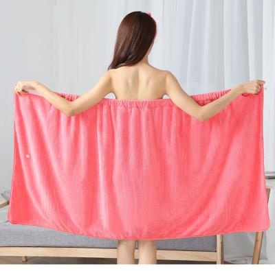 China Hot Selling Quakity Cheap Viable Design Microfiber Towels Top Clothe Bath Towel Skirt for sale