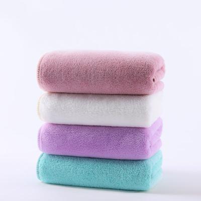 China Wholesale Kid Safe Micro Fiber Logo Washer Clean Towels Organic Custom Microfiber Face Towel for sale