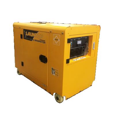 China NEW 7kw silent diesel generator with 499cc LDG8000S diesel engine for sale