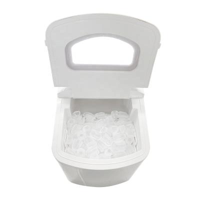 China Hotel Mini Portable Quick Ice Ice Maker Wholesale Home Food Grade ABS Small Ice Cube Maker for sale