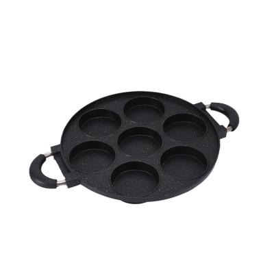 China Single Stretching Hot Products Cake Pan Kitchen Cookware 7 Holes Cake Pan for sale