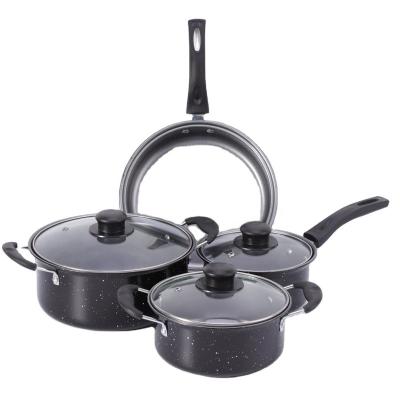 China Sustainable 13 Pcs Cooking Pots And Pans Non Stick Kitchen Gift Cookware Sets for sale