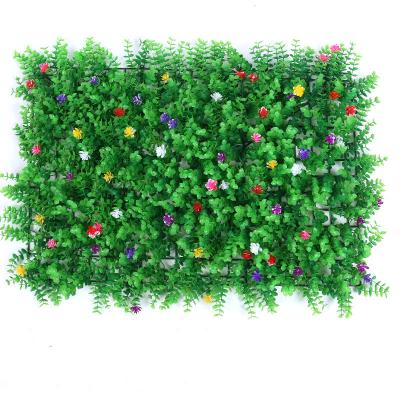 China Yugali simulation green plant wall background wall store sign decoration green lawn simulation plant plastic wall for sale