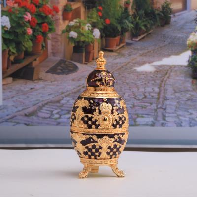 China Viable Hot Sale Luxury Antique Egg Automatic Toothpick Holder For Home Decorative for sale