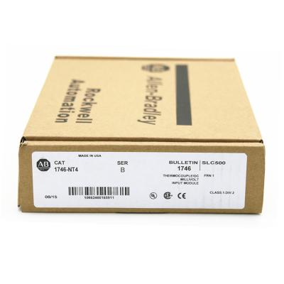 China Ect Industrial Brand New Factory Sealed Allen Bradley 1746 nt4 1746nt4 SER B SLC 500 PLC Input 1746-NT4 Module System Supplier for sale