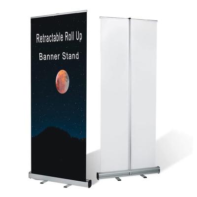 China Waterproof 2022 New Style Aluminum Bases Roll Up Sale Banners Display Stands for sale