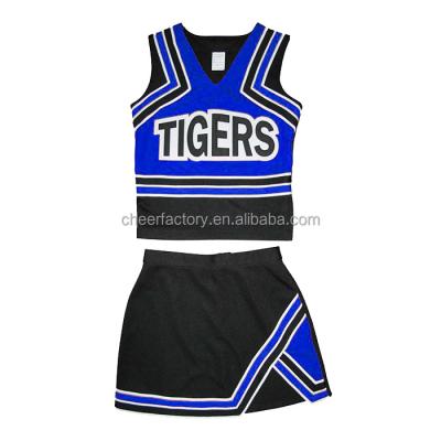 China Popular Custom Cheerleading Apparel Made In China Cheerleader Uniforms Customized for sale