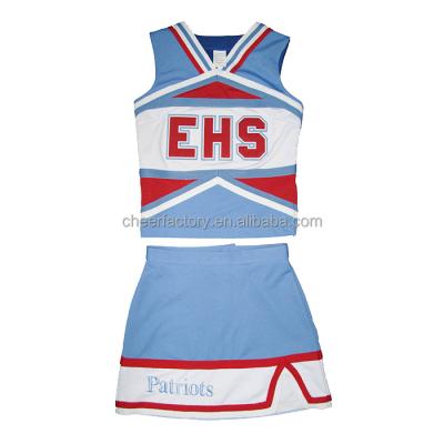 China Wholesale Custom Girl Fashion Cheerleader Clothing Girls Uniform With High Quality Cheerleading Uniforms for sale