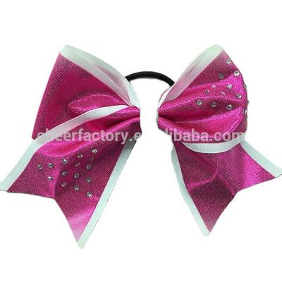 China Newest Fashion Batterfly Cheerleading Wholesale Cheerleading Hair Bow And Cheer Bows for sale