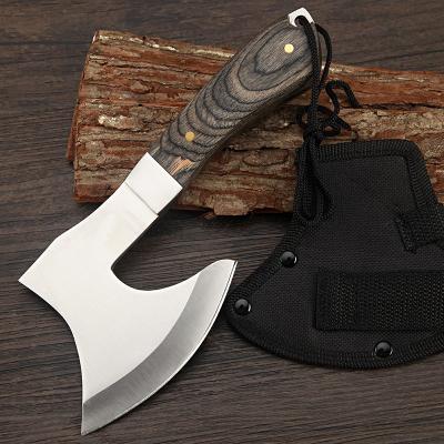 China Unrated Outdoor Camping Hunting Tomahawk Chopper Tactical Hatchet Small Ax Survival Hand Cutter Tool for sale