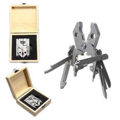 China Portable 16 in 1 Combination Bending Pliers, DIY Tool, Screwdriver Kit, Scissors, Glass Breaker, Multitool, Outdoor, Expanding Custom Box for sale