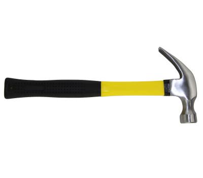 China Free Sample Nail Hammer Sounding Claw Hammer With Multi Style Fiberglass Handle for sale