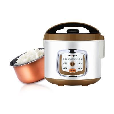 China Wholesale Price Household Full Automatic Body Keep Hot Function Stainless Steel 4L Drum Straight Luxury Classic Rice Cooker for sale