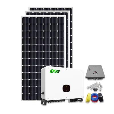 China ESG 30kw 40kw 50kw 70kw home mppt solar inverter with charge controller and mppt on grid solar inverter mppt solar inverter for sale