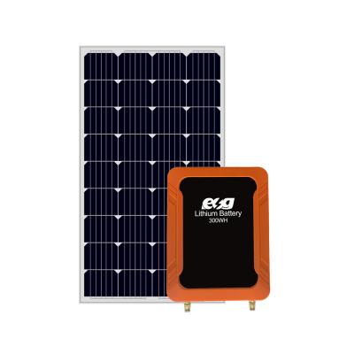 China Home 2021 Full Design Raw Material Panels Lithium Energy Storage System 300W AC DC Camping High Quality Solar Power System for sale