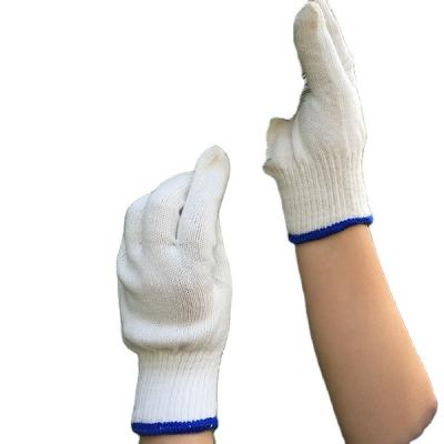 China Anti-smash top grade cotton anti-slip gloves for sale