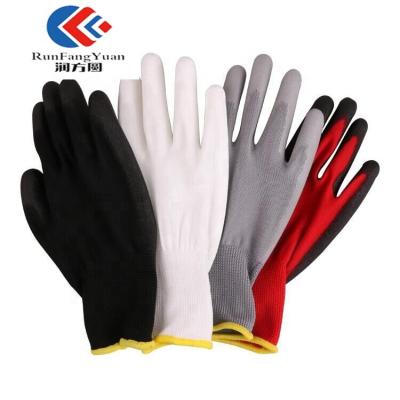 China Wholesale Anti-Slip PU Palm Coated Safety Hand Work Gloves for sale