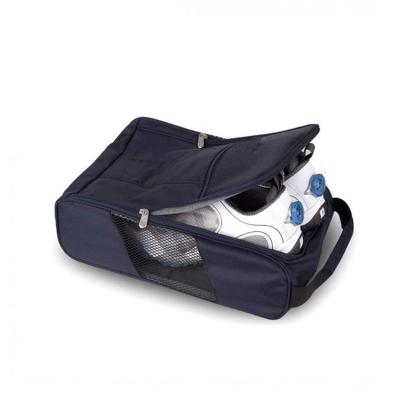 China Multifunctional Waterproof Golf Shoes Bag Closed Sports Zipper Bag Shoe Case for sale