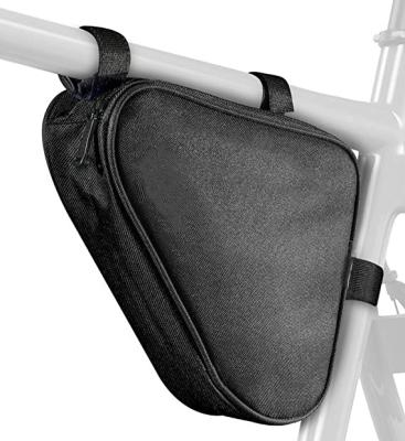 China Simple Factory Netting Various 11X7X2 Inches Polyester Single Gray Bicycle Bag for sale