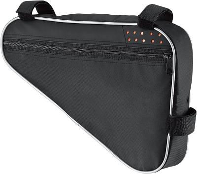 China Triangle Shape Bicycle Bike Storage Bag Triangle Saddle Frame Pouch For Recycling for sale