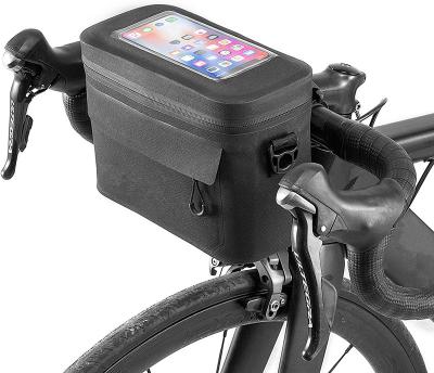 China Waterproof Bike Handlebar Bag Front Bicycle Bag Bike Storage Bag Pack for sale