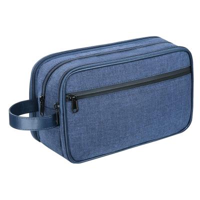 China Portable Men Travel Portable Cosmetic Organizer Shaving Bag Toiletry Bag Storage for sale