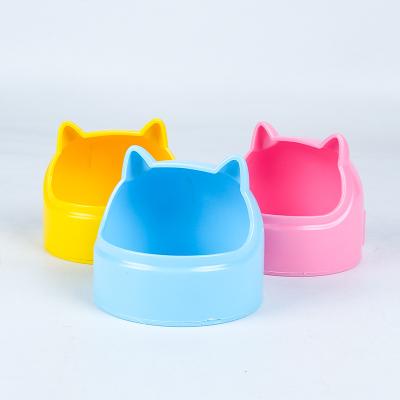 China Cute Viable Pig Fixed Dutch Chinchilla Rabbit Square Food Bowl Head Cat Pet Supplies Made in China for sale