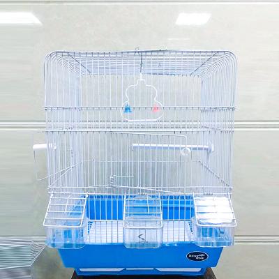 China Breathable China Made Elaborate Bird Cages Antique Iron Bird Cage Large Pet Cage for sale