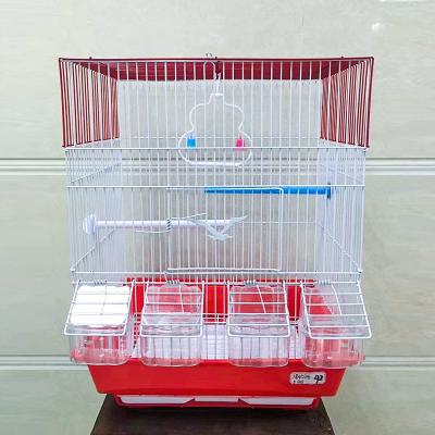 China Breathable China Made Elaborate Bird Cages Antique Iron Bird Cage Large Pet Cage D405 for sale