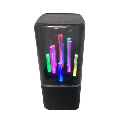 China Hot Selling Function Colorful Light Phone Bluetooth LED Speaker Studio Monitor Subwoofer Waterproof Speaker for sale