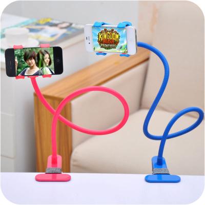 China 360 Degree Rotated Rotated Mobile Phone Holder Stand Flexible Lazy Phone Holder Adjustable Lazy Bracket For Smartphone for sale