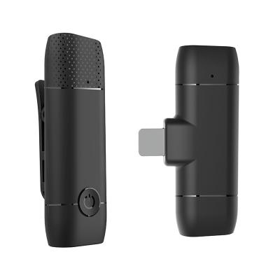 China Mini Portable Lavalier Studio Wireless Radio Lavalier Microphone Transmitting Microphone for sale