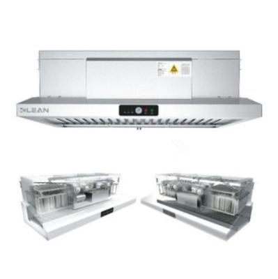 China Electrostatic Exhaust Hood ESP Filter For Commercial Kitchen 2200*1200*500mm for sale