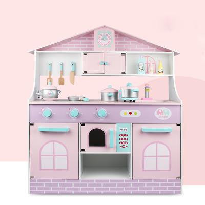 China Kids Toys Eco-friendly Material Factory Made Kitchen Set Toys Kitchen Play Set Wooden Kitchen Toys Set for sale