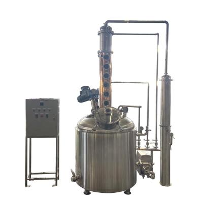 China Kort bereik moleculaire distillatie alcohol distillatie toren distillatoren gist Te koop