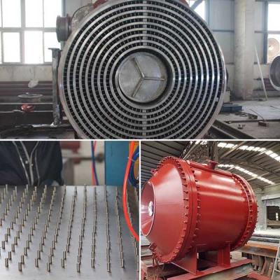 China Stainless Steel Spiral Plate Heat Exchanger Detachable Nondetachable for sale