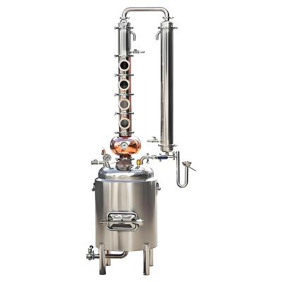 China Electric Alcohol Distiller Distillation Equipment Brandywine Fractional Distillation for sale