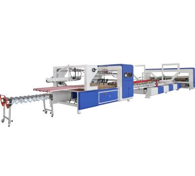 China Dongheng food corrugated carton folder gluer machine full automatic dongguang carton machine for sale