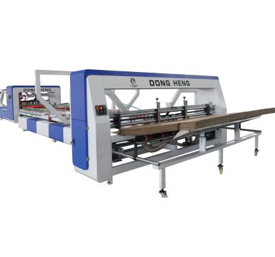 China Dongheng food corrugated carton folder gluer machine DH-ZA2400 for sale