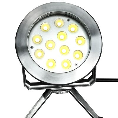 China Swimming Pool Bottom Water Light LED With Tripod 12pcs*3W High Power LED DC12V/DC24V 36W for sale