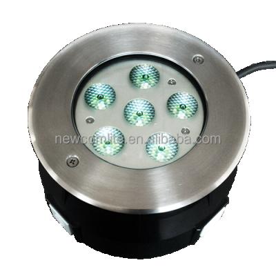 China Stainless Steel Underwater Led Lights For Boats Round Led Underwater Light High Power High Lumens for sale