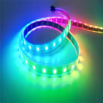 China Copper Ws2811 Ws2813 5050 Addressable RGB Led Strip Rgbw Ws2812B 144 Pixel Led Strip for sale