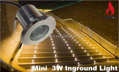 China Garden/Park/Step/High Quality 1w Volt Decking Light 12 Recessed Led Deck Lighting, Ip67 Underground Light for sale