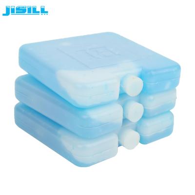 China Food grade HDPE + SAP Mini Ice Packs Ice Block / Ice Gel Inside Liquild 10*10*2cm For Food Frozen for sale