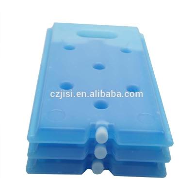 China Phase Change Material HDPE Plastic 1700ml PCM Ice Pack Large Ice Box For Cooler Box for sale